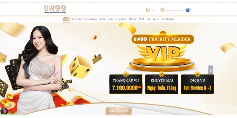 Giới thiệu nhà cái UW99